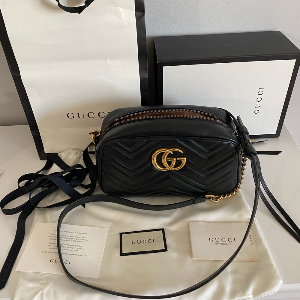 ❌SOLD❌GUCCI MARMONT SMALL - Picture 1 of 17